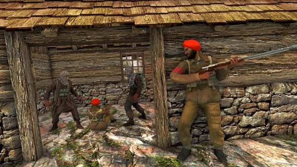 fire free shooting games Fire squad battlegrounds screenshot 6