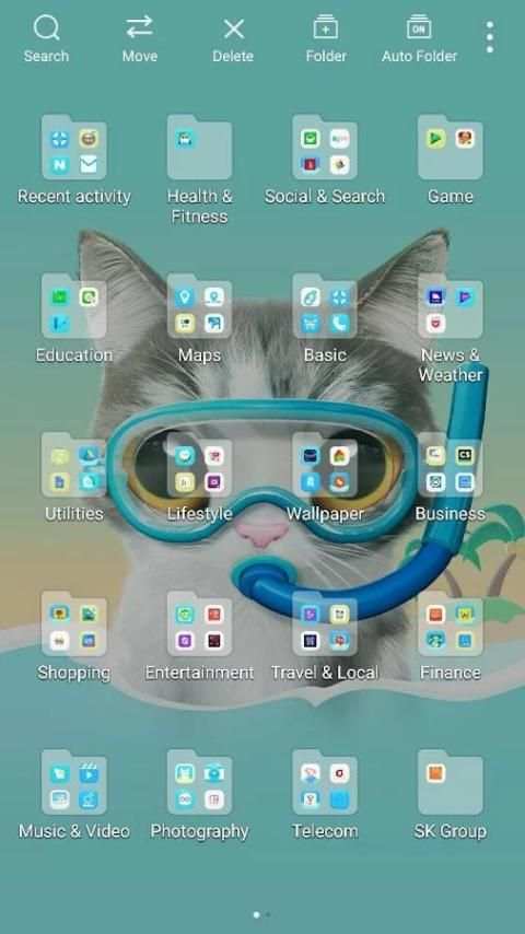 Sugarcat's Summer Multi theme screenshot 1