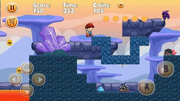Super Marco World Run 2 स्क्रीनशॉट 6