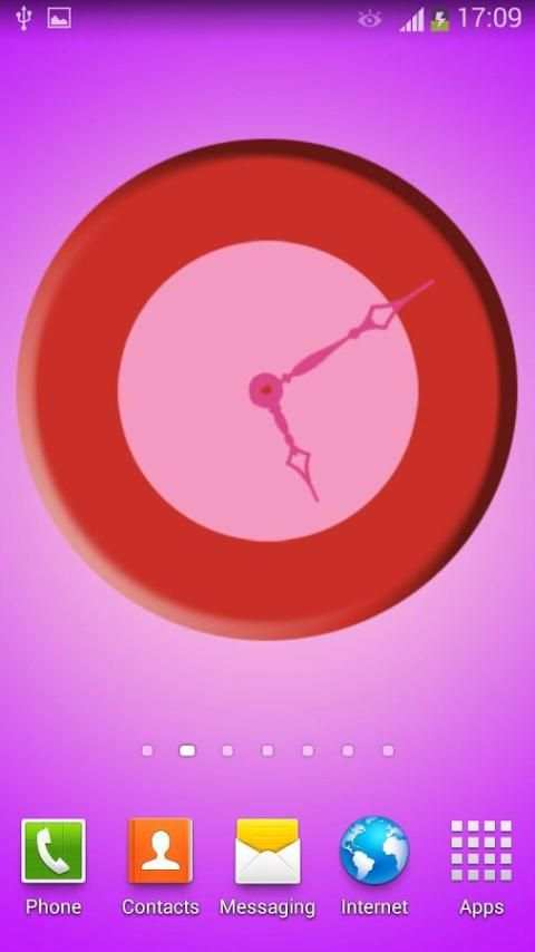 Jam HP tema Cinta  screenshot 4