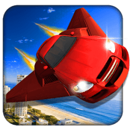 ikon Flying Car Air Racing Stunt 3D