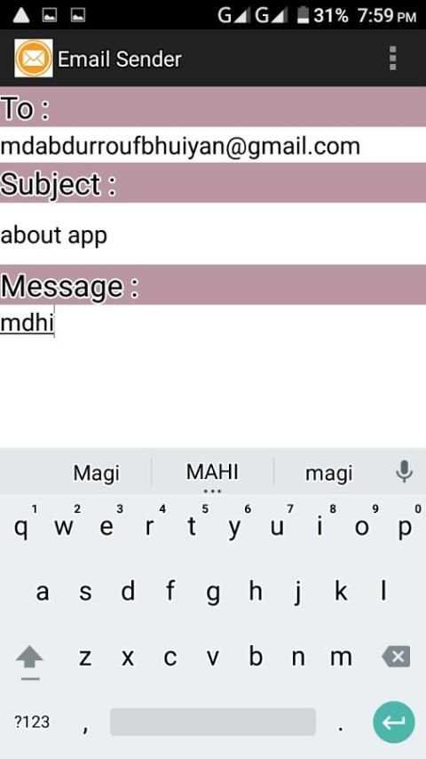 Easy Email Sender скриншот 2