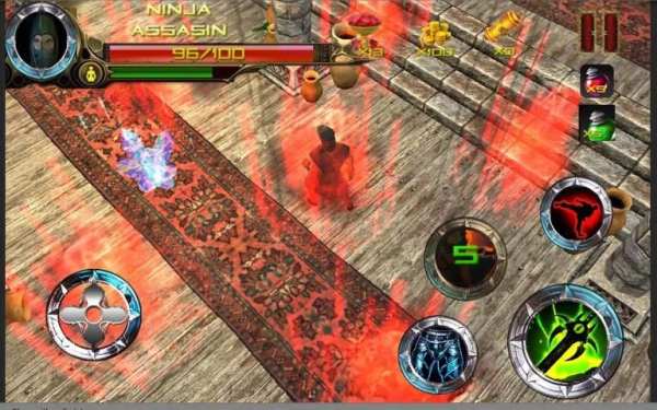 Ninja Assassin : Castle Heroes screenshot 1
