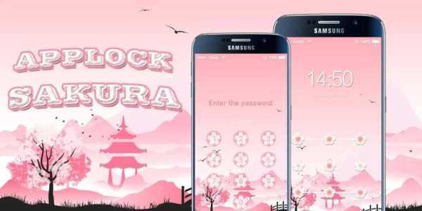 AppLock Theme Sakura 4 تصوير الشاشة