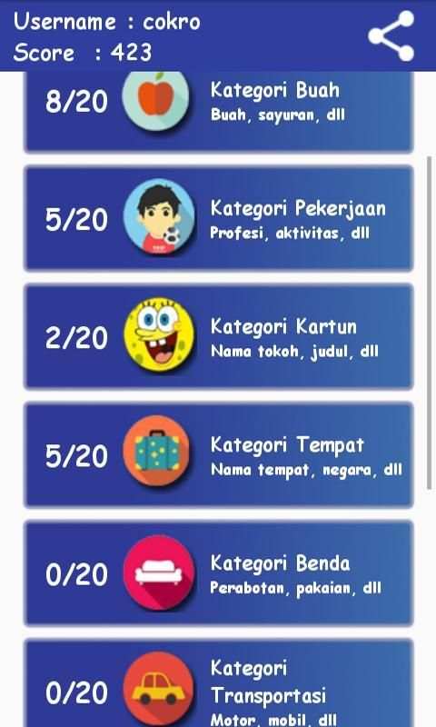 Tebak Kata 2016 screenshot 4
