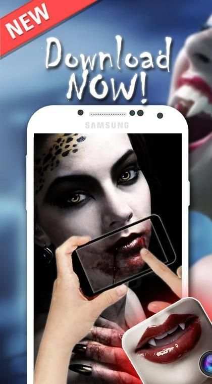 Vampire Photos Camera 1 تصوير الشاشة