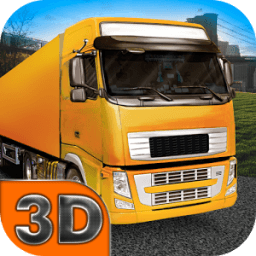 Truck Driver Cargo Transporter أيقونة