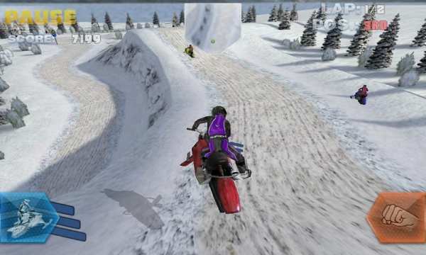 Snow Bike Racing screenshot 2