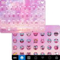 Glitz Star Emoji KeyboardTheme