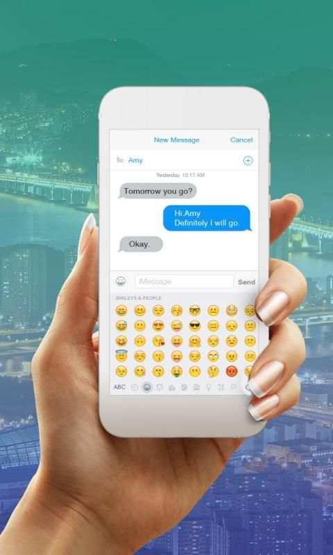 iMessage with style of iOS 9 screenshot 1