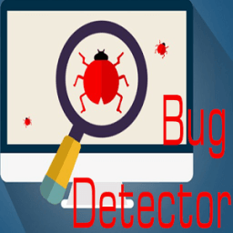 Bug detector scanner icon