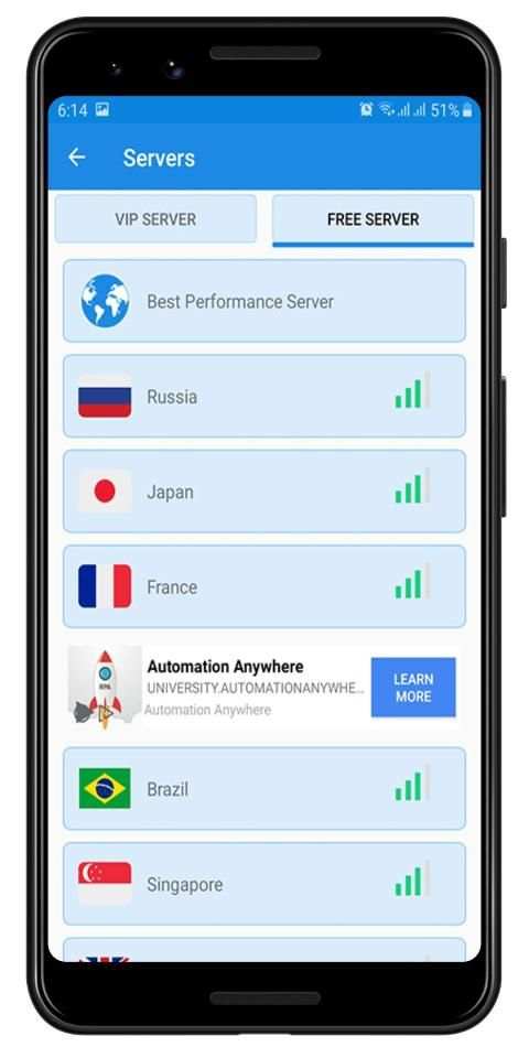 VPN Surf - Unlimited FREE VPN Proxy स्क्रीनशॉट 3