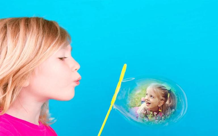 Bubbles Photo Frames स्क्रीनशॉट 6