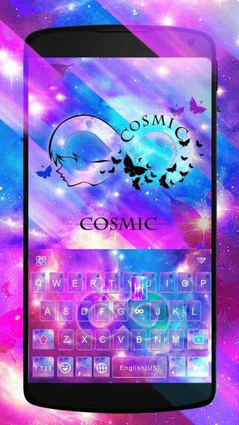 Cosmic Star Emoji KikaKeyboard screenshot 8