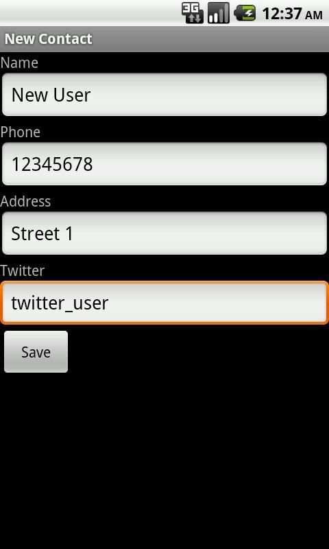 My Contacts screenshot 5