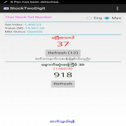 Stock Two Digit أيقونة