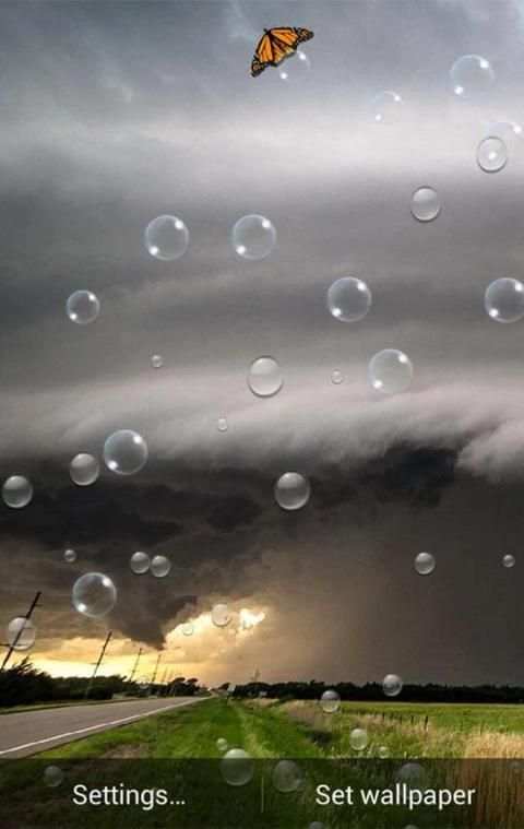 Storm Live Wallpaper 3 تصوير الشاشة