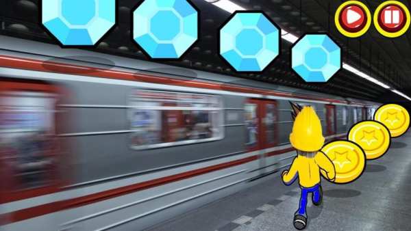 Subway Metro Train Surfer! screenshot 3