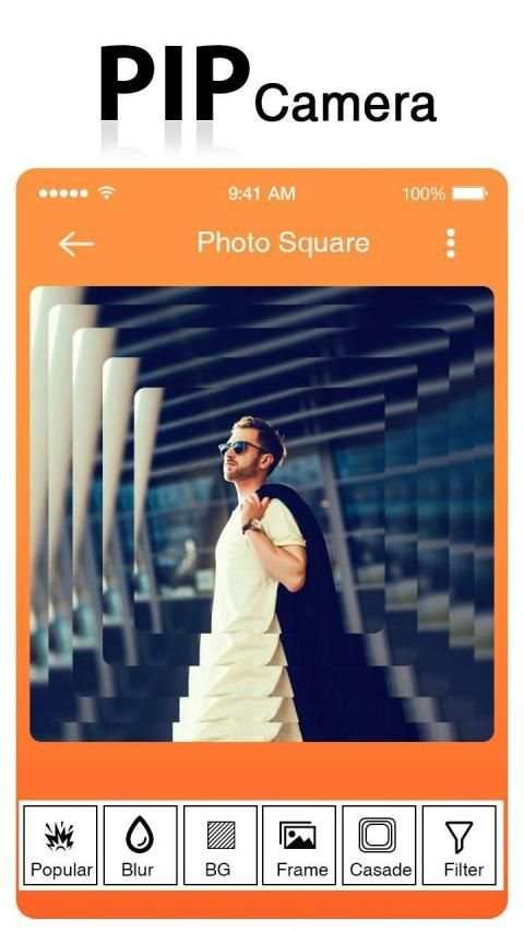 Photo PIP Camera : Photo Editor स्क्रीनशॉट 5