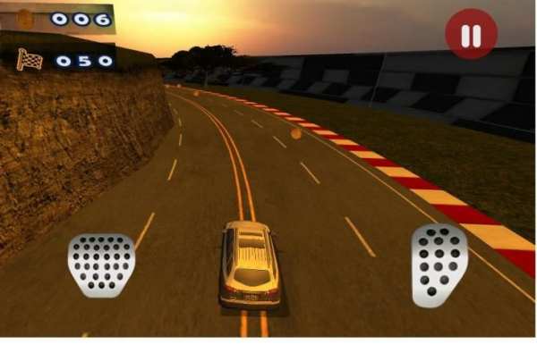 Car Racing 3D 1 تصوير الشاشة