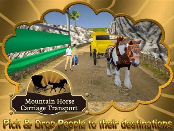 Off Road Tourist Horse Driver स्क्रीनशॉट 1
