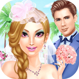 Seaside Wedding - Girls Salon أيقونة