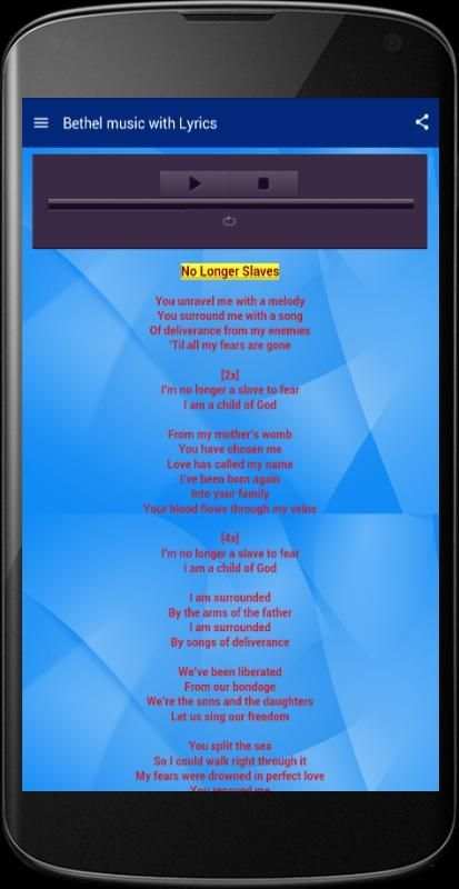 Bethel Music + Lyrics screenshot 2