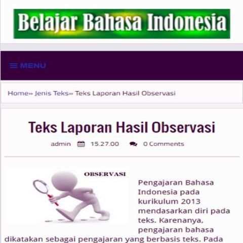 Materi Bahasa Indonesia screenshot 2