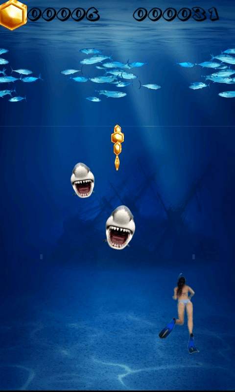 ferocious shark स्क्रीनशॉट 2