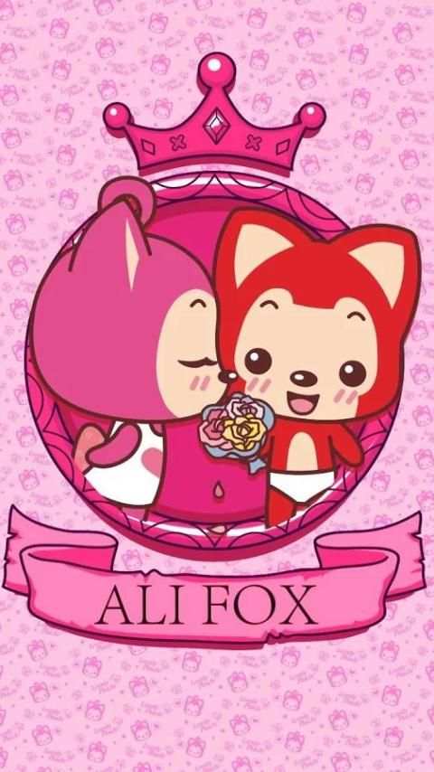 Kika Keyboard Ali Fox Sticker 3 تصوير الشاشة