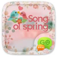 GO SMS SONG OF SPRING THEME on 9Apps