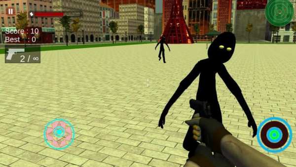 Stickman Zombie Killer screenshot 2