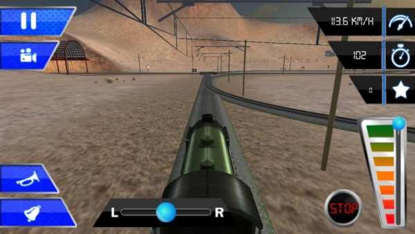 Fast Train Drive 3D screenshot 2