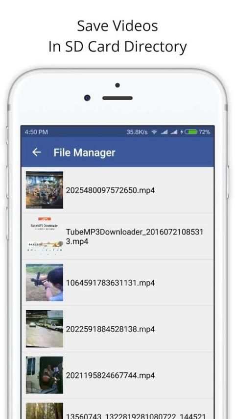 Сохранить Facebook Видео скриншот 1