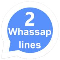 2 lines for whassap on 9Apps