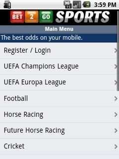 Bet2Go Mobile Sports Betting Download for FREE скриншот 2
