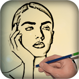 फोटो स्केच प्रभाव आइकन