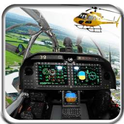 Helicopter driving simulator