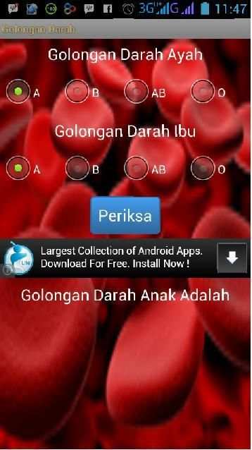 Periksa Golongan Darah screenshot 6