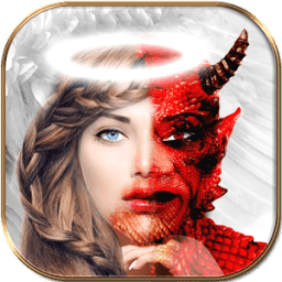 Angel &amp; Devil Photo Montage icon