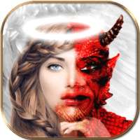 Angel & Devil Photo Montage on 9Apps