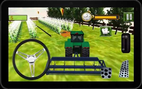 Real Corn Farming Tractor SIM screenshot 2