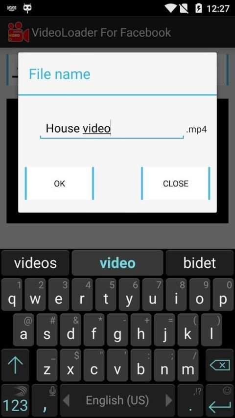 VideoLoader For Facebook स्क्रीनशॉट 4