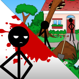 Stickman Kill Gardener иконка