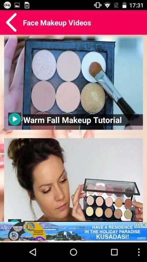 चेहरा मेकअप वीडियो स्क्रीनशॉट 10