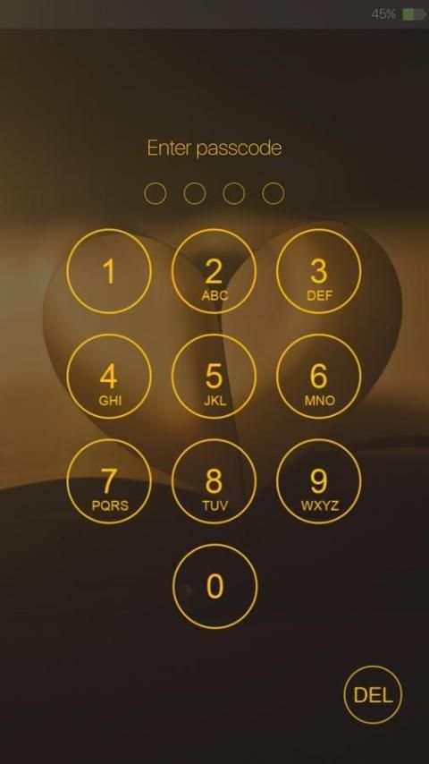 layar kunci foto screenshot 5