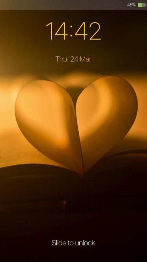 layar kunci foto screenshot 6
