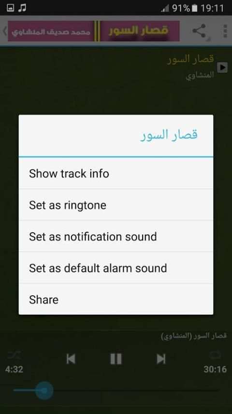 قصار السور - المنشاوي بدون نت screenshot 5