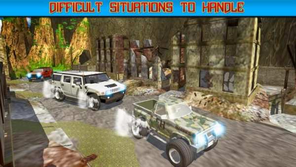gila 4x4 balap offroad prado screenshot 3