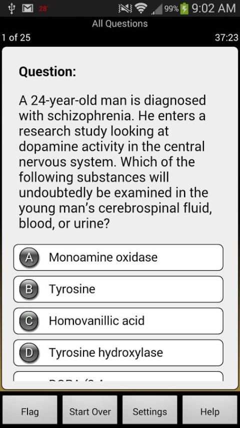 PreTest Psychiatry скриншот 10